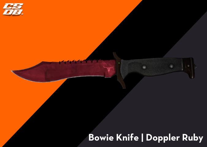 Bowie Knife _ Doppler Ruby