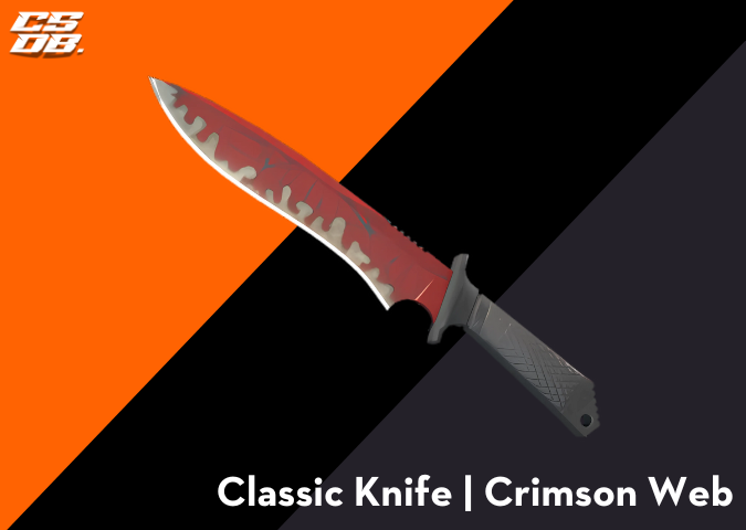 Classic Knife _ Crimson Web