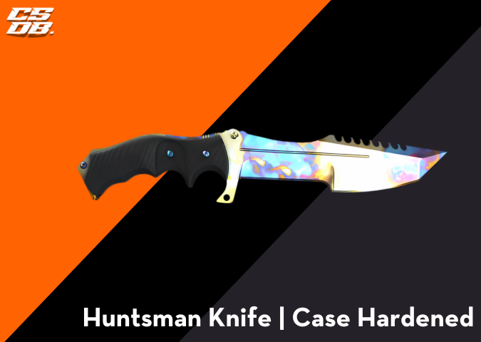 Huntsman Knife _ Case Hardened