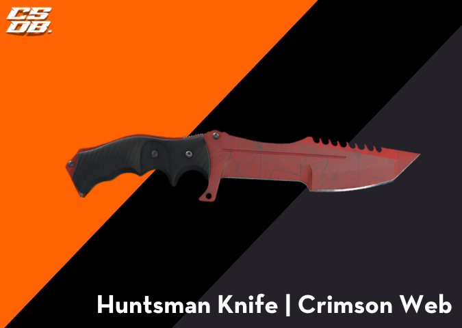 Huntsman Knife _ Crimson Web