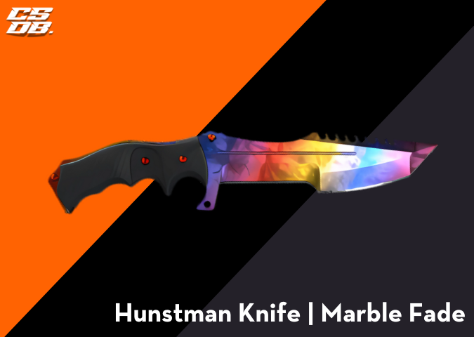 Huntsman Knife _ Marble Fade