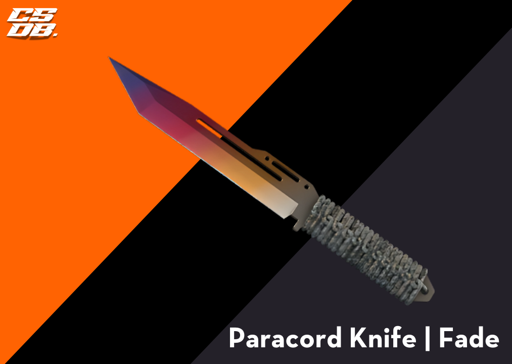 Paracord Knife _ Fade