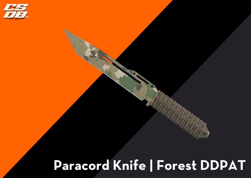 Paracord Knife _ Forest DDPAT