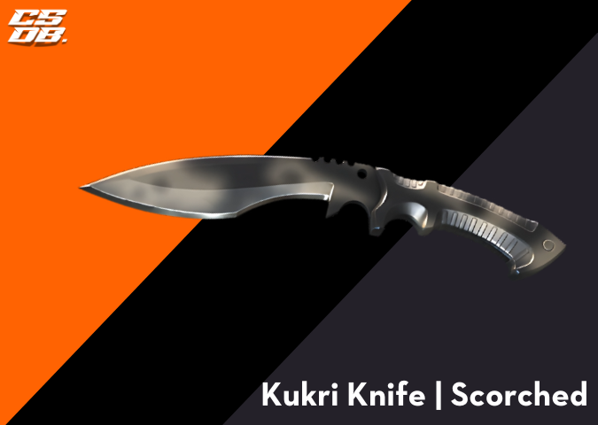 Kukri Knife Scorched