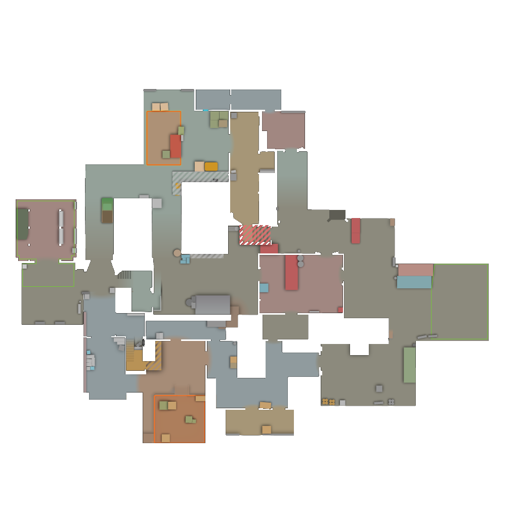 Cache radar with 48 callout positions