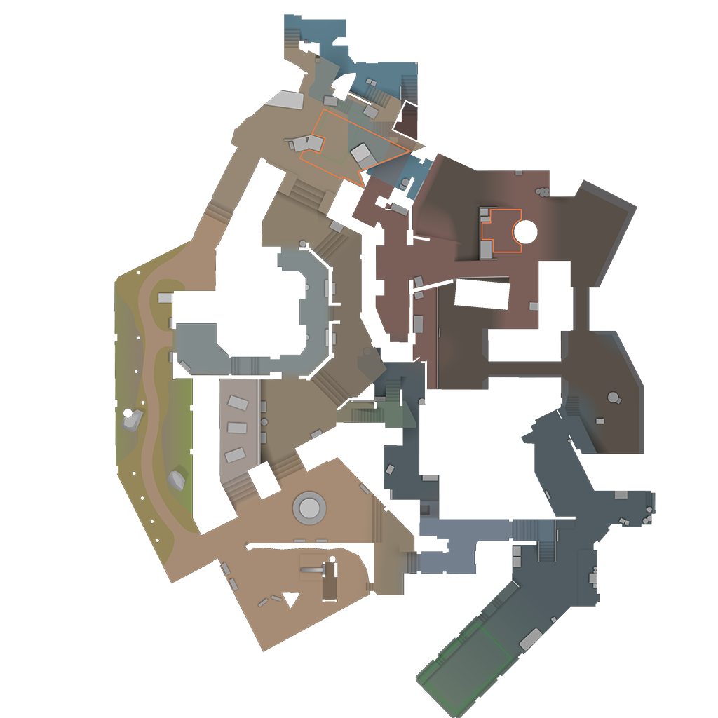 Overpass CS2 map