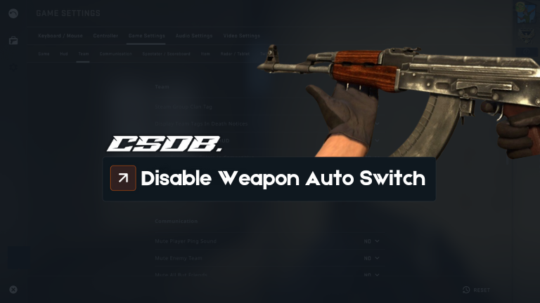 Disable Weapon Autoswitch graphic