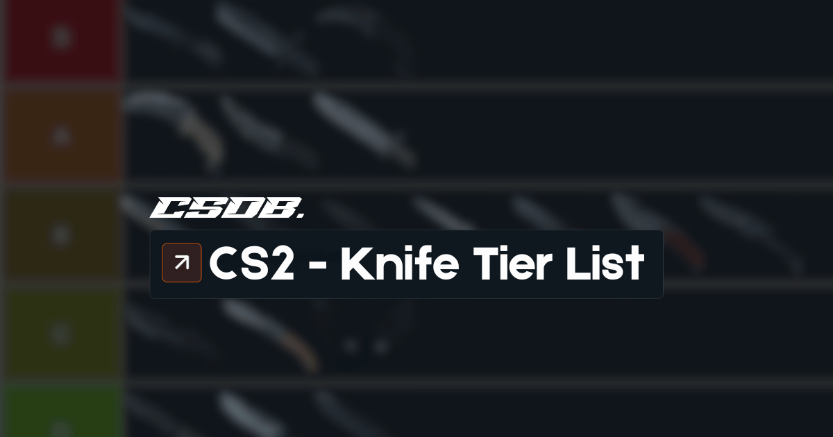 CS2 Knife Tier List