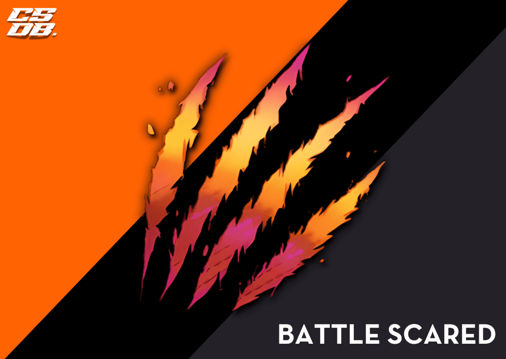 BATTLE SCARED CS2 Sticker