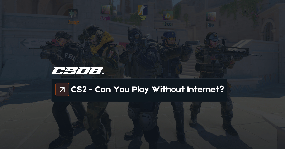 cs2 can you play without internet