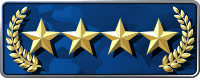 Gold Nova Master CS2/CSGO Rank Badge