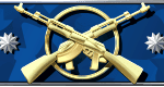 Master Guardian Elite CS2/CSGO Rank Badge