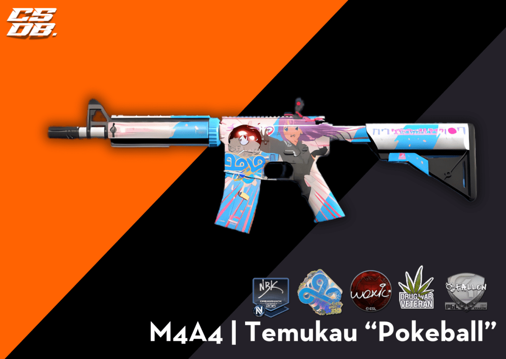 M4A4 _ Temukau Pokeball