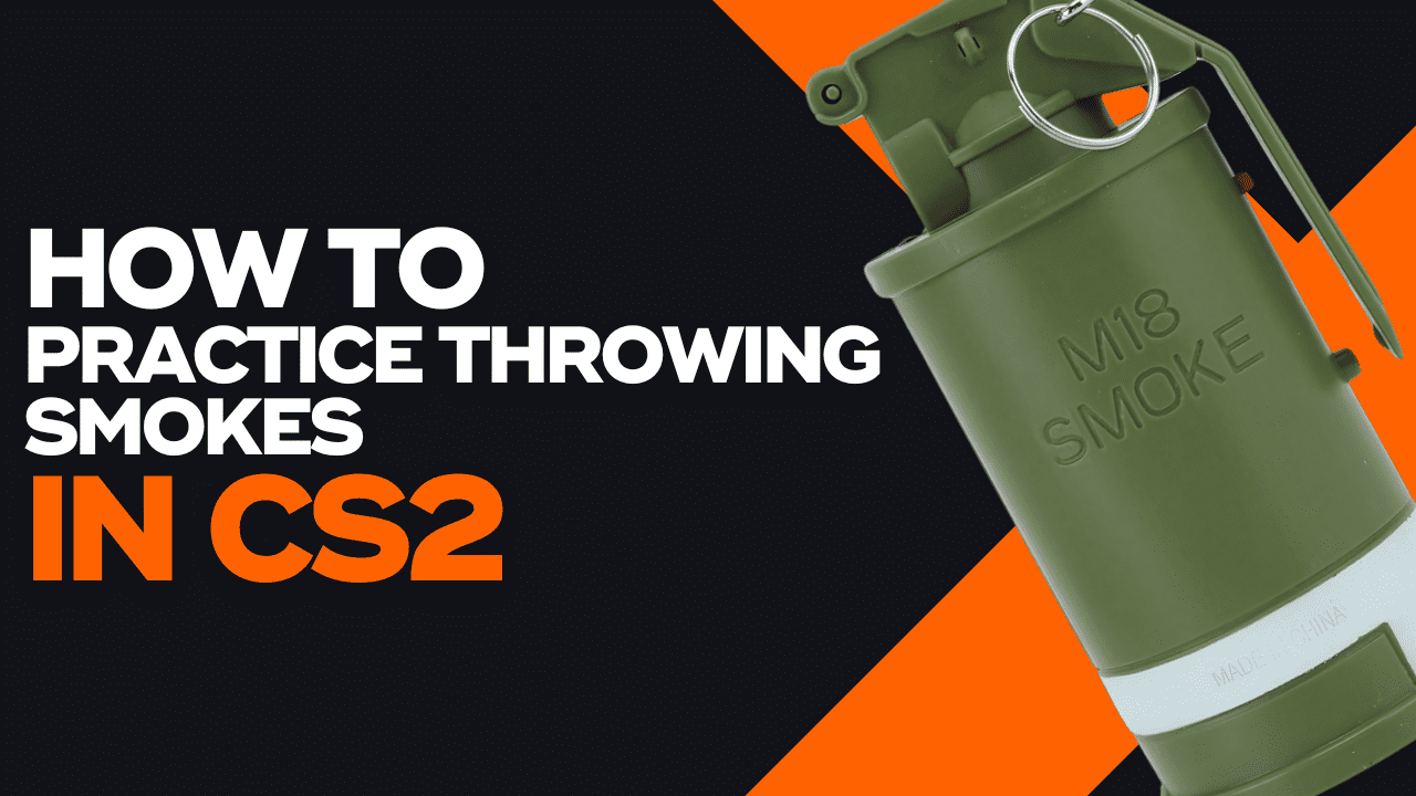 how to PRACTICE THROWING SMOKES IN CS2