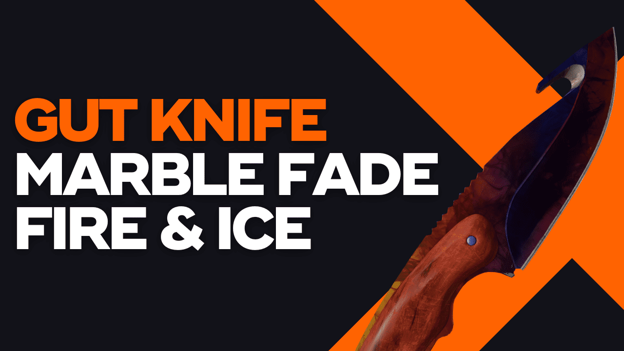 gut knife marble fade fire ice