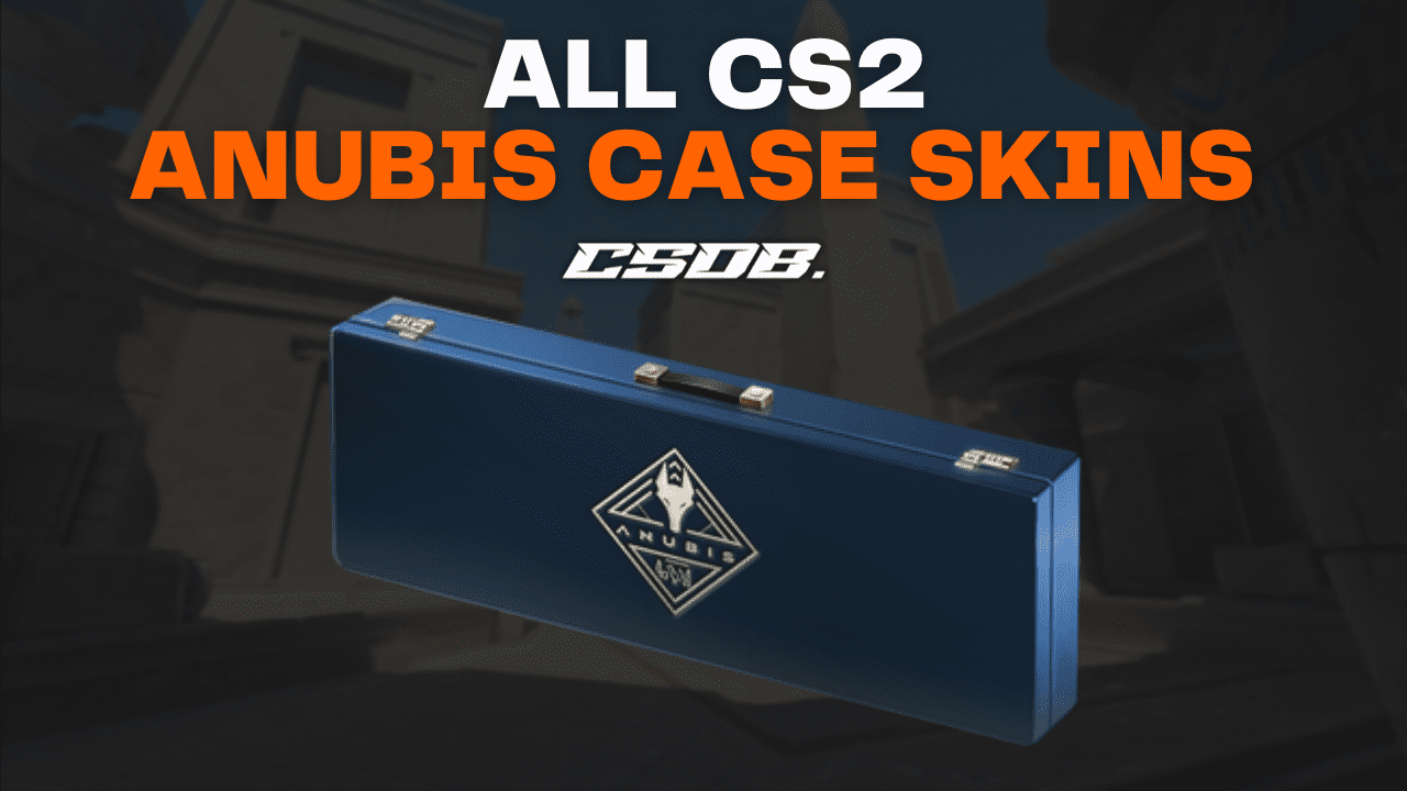 List of All CS2 Skins Available in The Anubis Collection