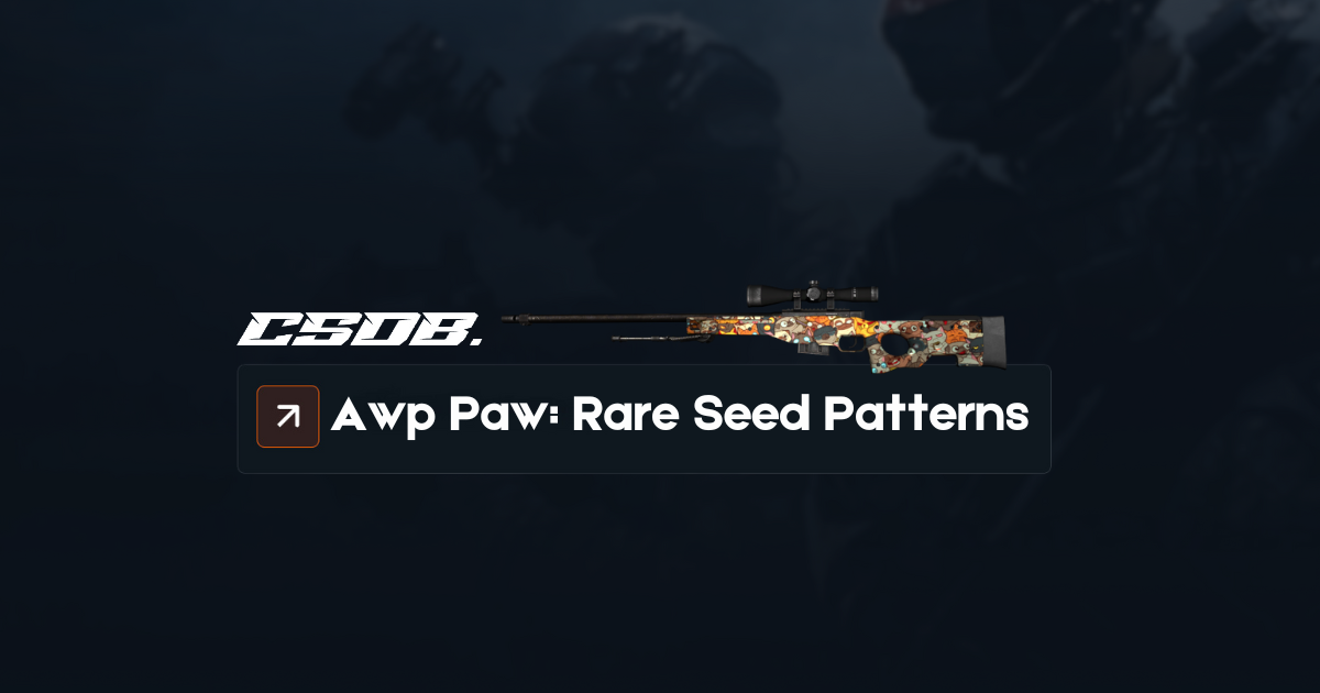 AWP PAW Rare Seed Patterns