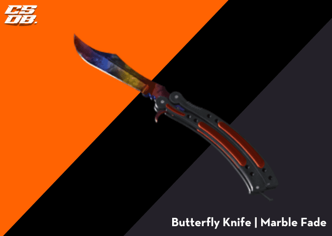 Butterfly Knife _ Marble Fade