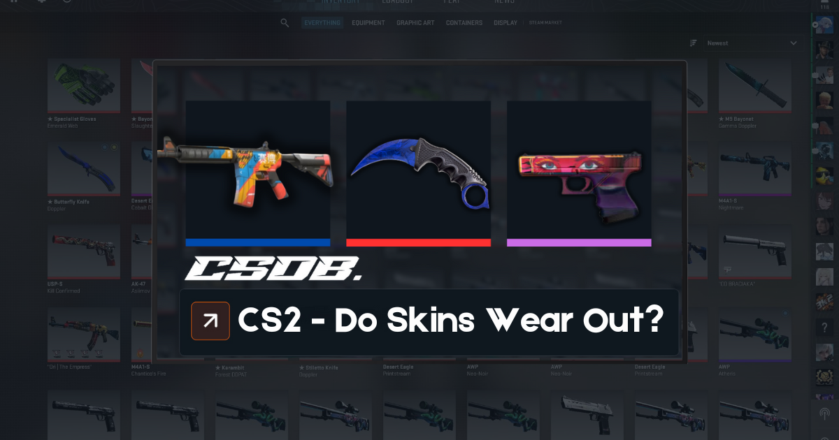 Do CS2 Skins Wear Out?