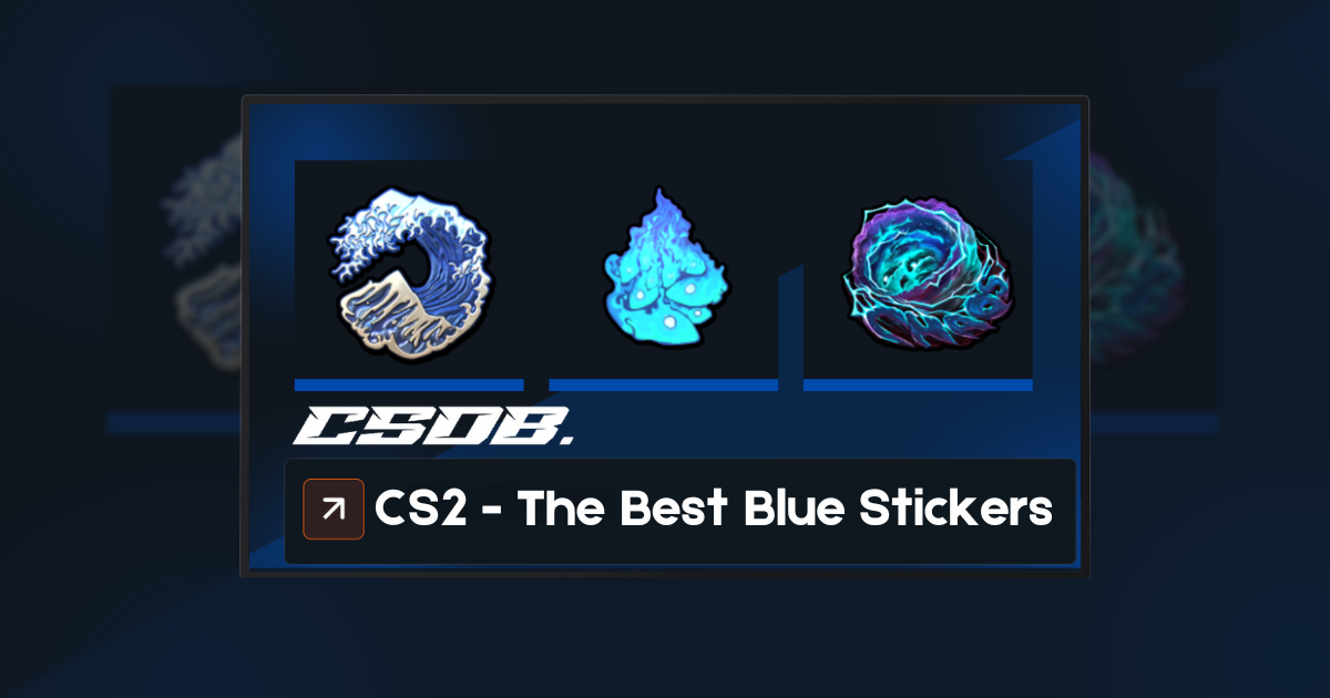 The Best Blue Stickers In CS2