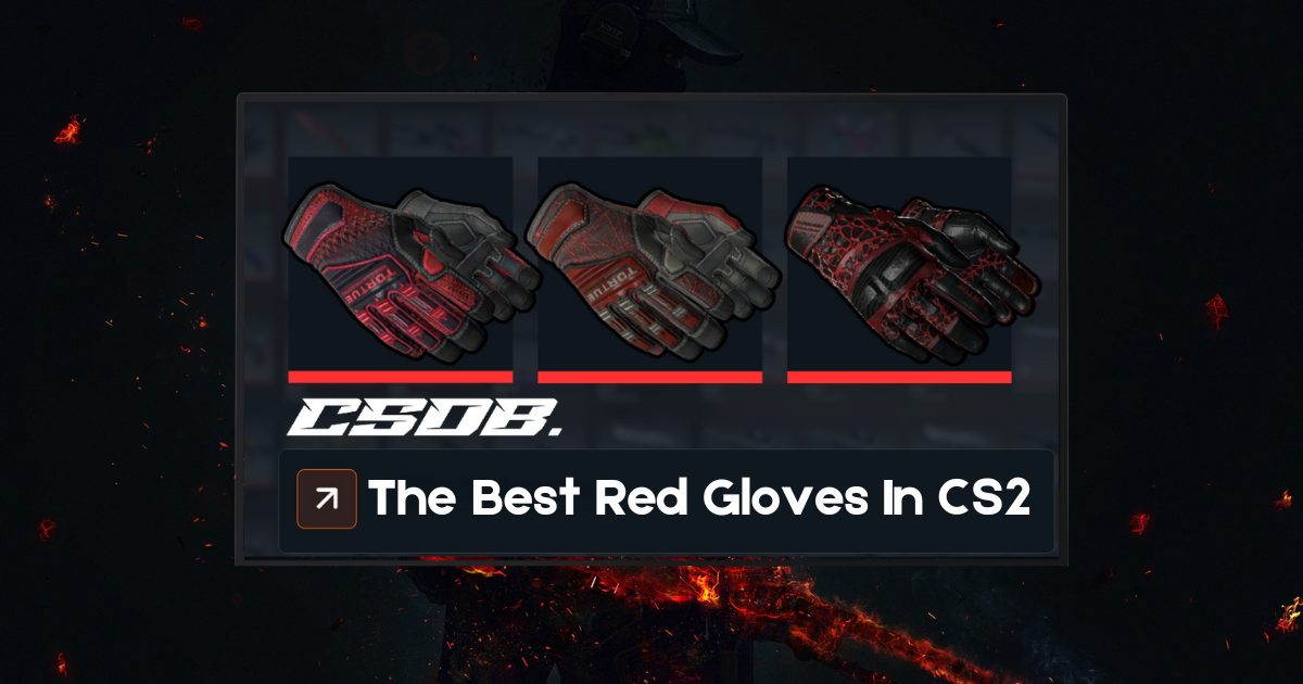 The Best Red Gloves In CS2