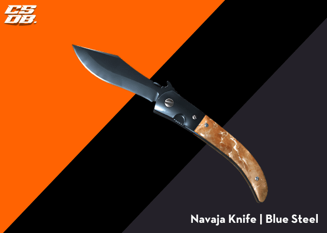 Navaja Knife _ Blue Steel