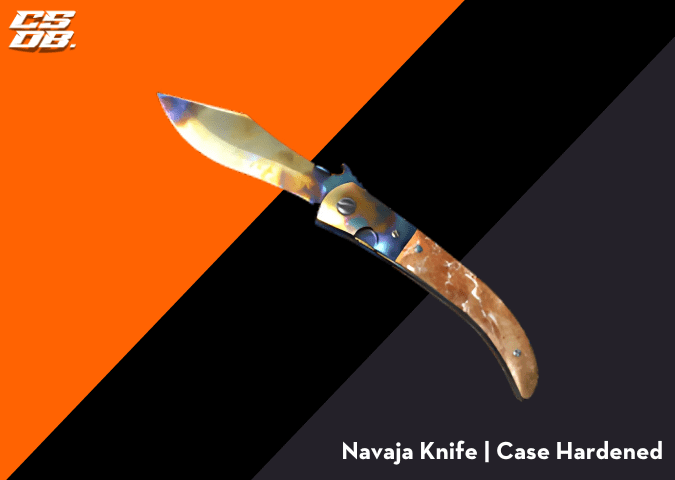 Navaja Knife _ Case Hardened