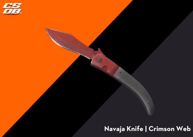 Navaja Knife _ Crimson Web