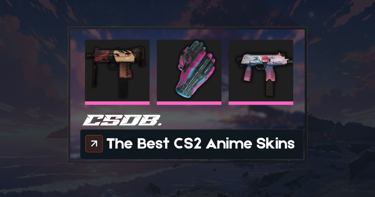 The Best Anime Skins in CS2