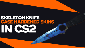 skeleton knife case hardened skins IN CS2