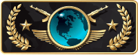 Global Elite CS2/CSGO Rank Badge