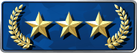 Gold Nova 3 CS2/CSGO Rank Badge