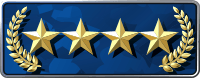 Gold Nova Master CS2/CSGO Rank Badge