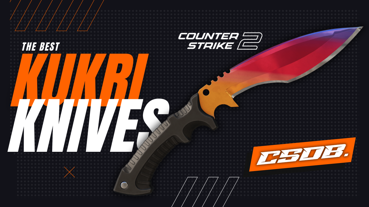 The Best Kukri Knives in CS2