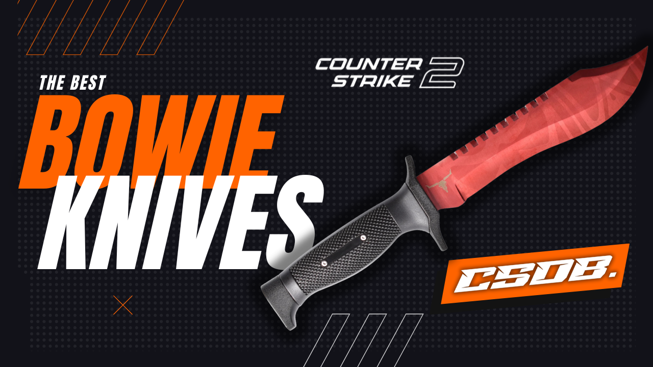 The Best Bowie Knife Skins in CS2: Top 10