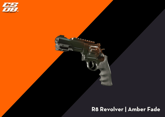 r8 revolver amber fade