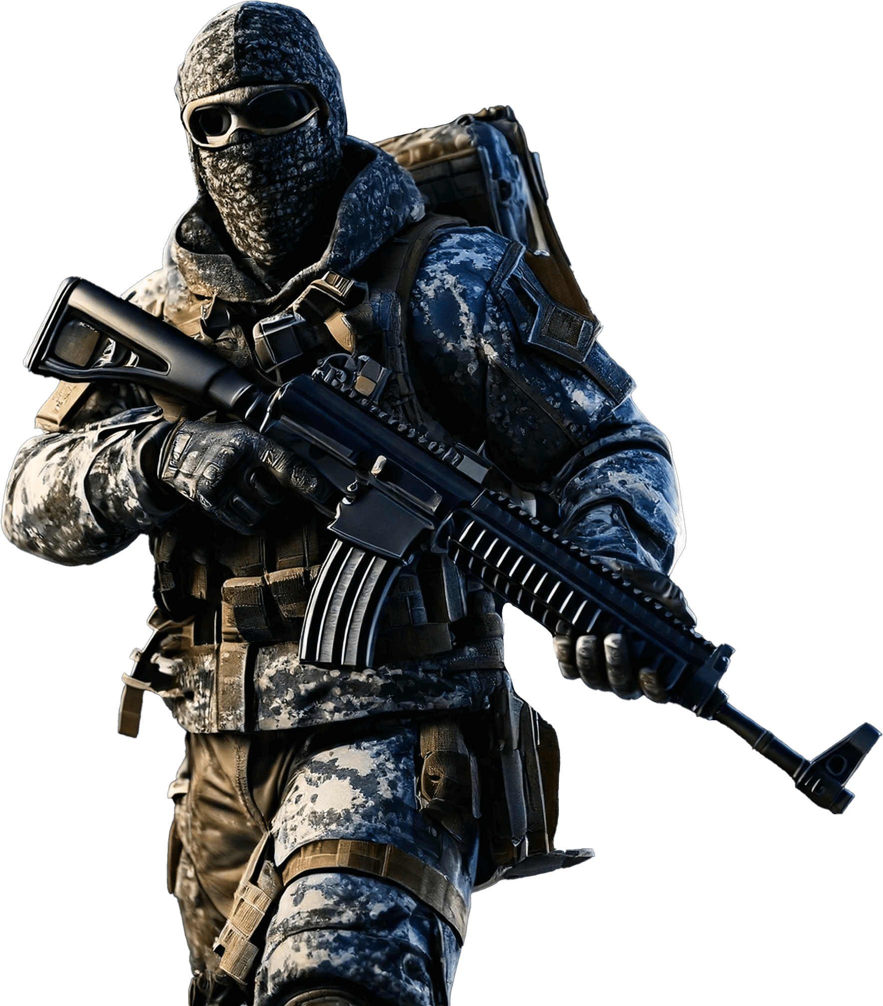 cs2 operator with rifle