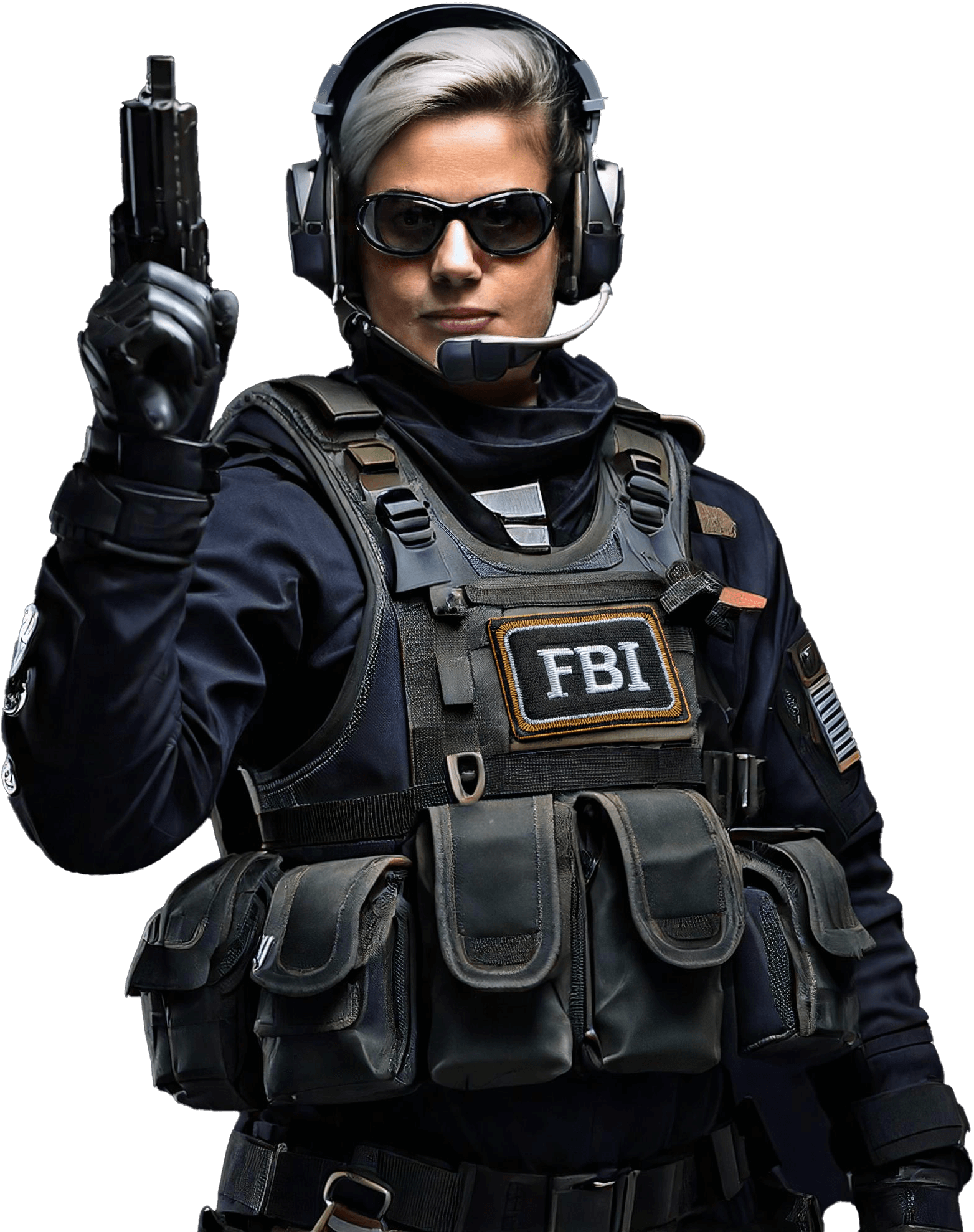 cs2 operator with pistol