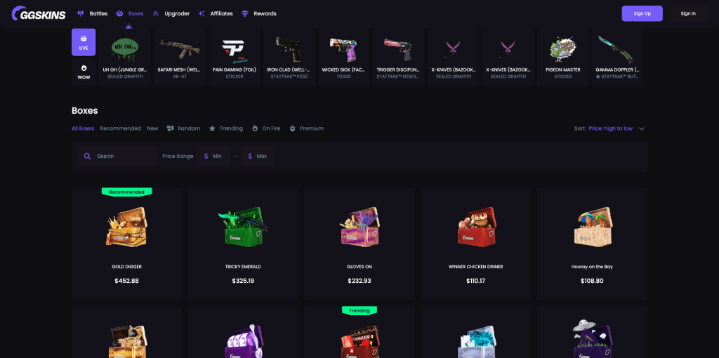 GGSkins Cases