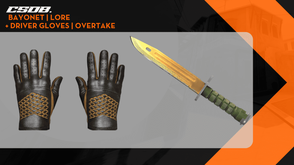 Bayonet _ Lore + Driver Gloves _ Overtake