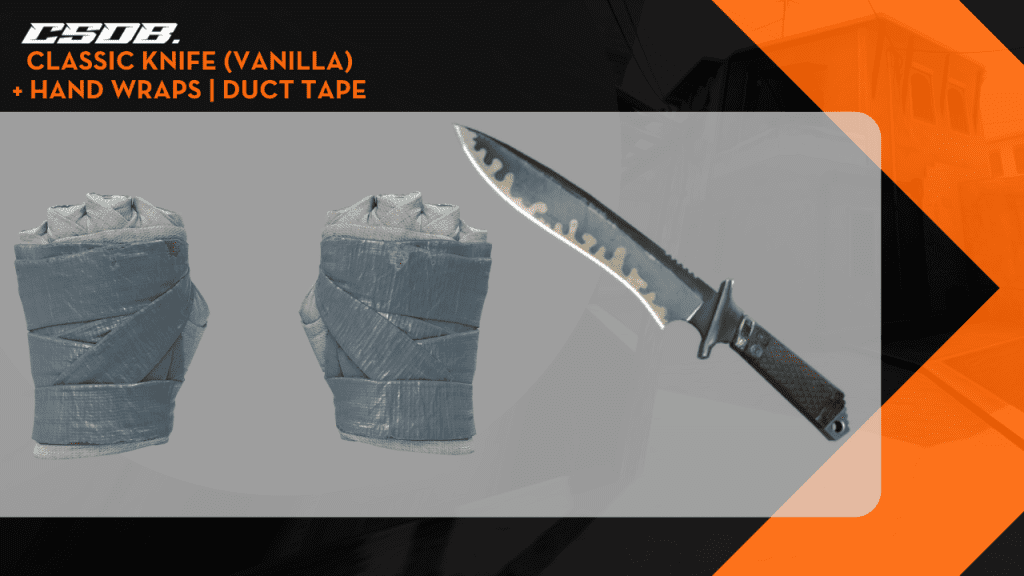 Classic Knife Vanilla + Hand Wraps _ Duct Tape
