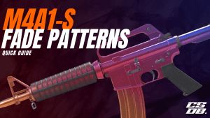 M4A1-S fade patterns