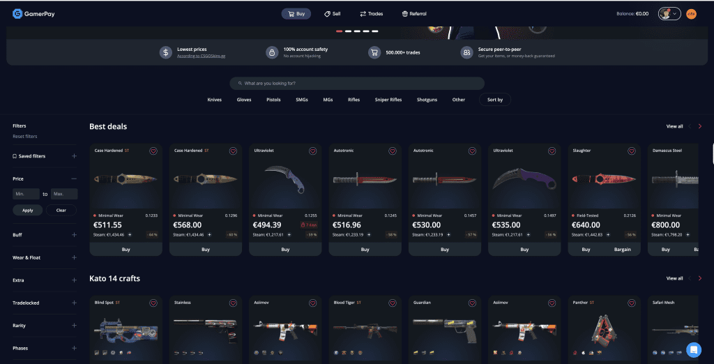 Gamerpay Market Type