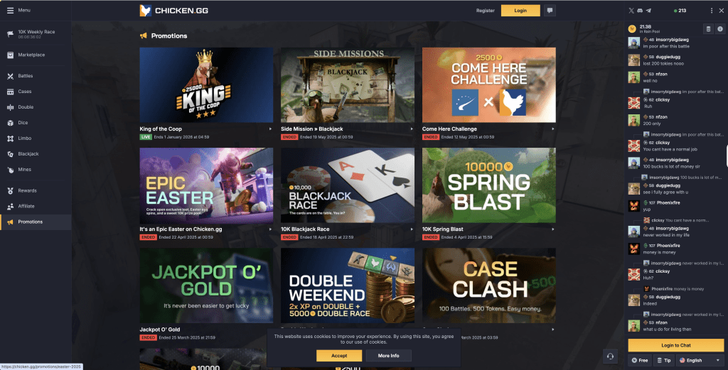 Promotions Chicken.GG