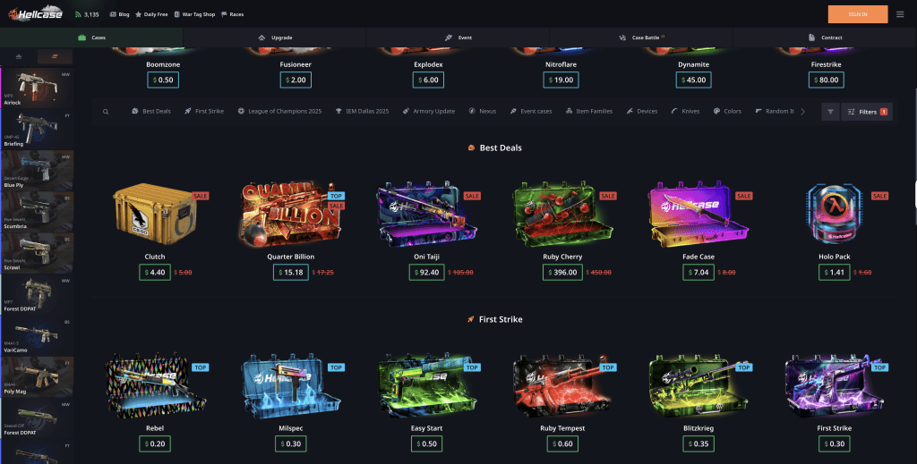 hellcase cases