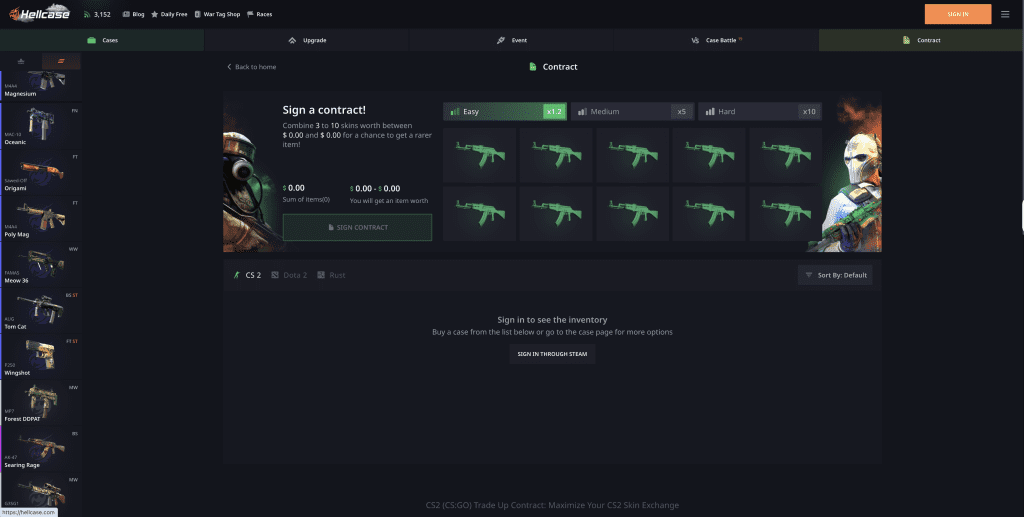 hellcase contract