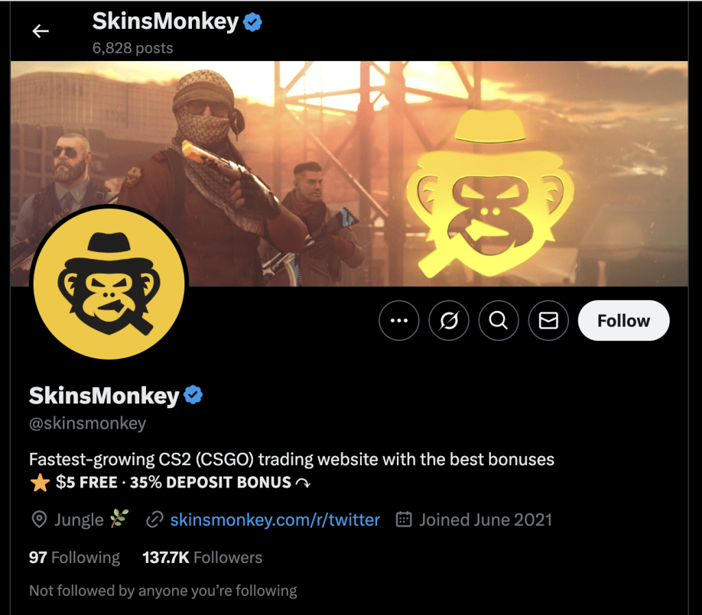 skinsmonkey x