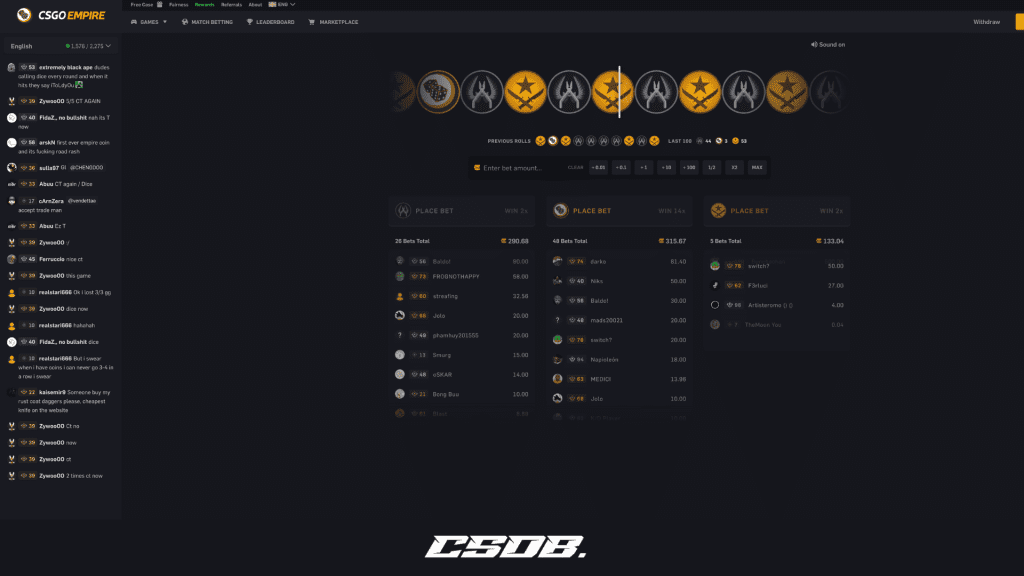 CSGOEmpire Case Battles