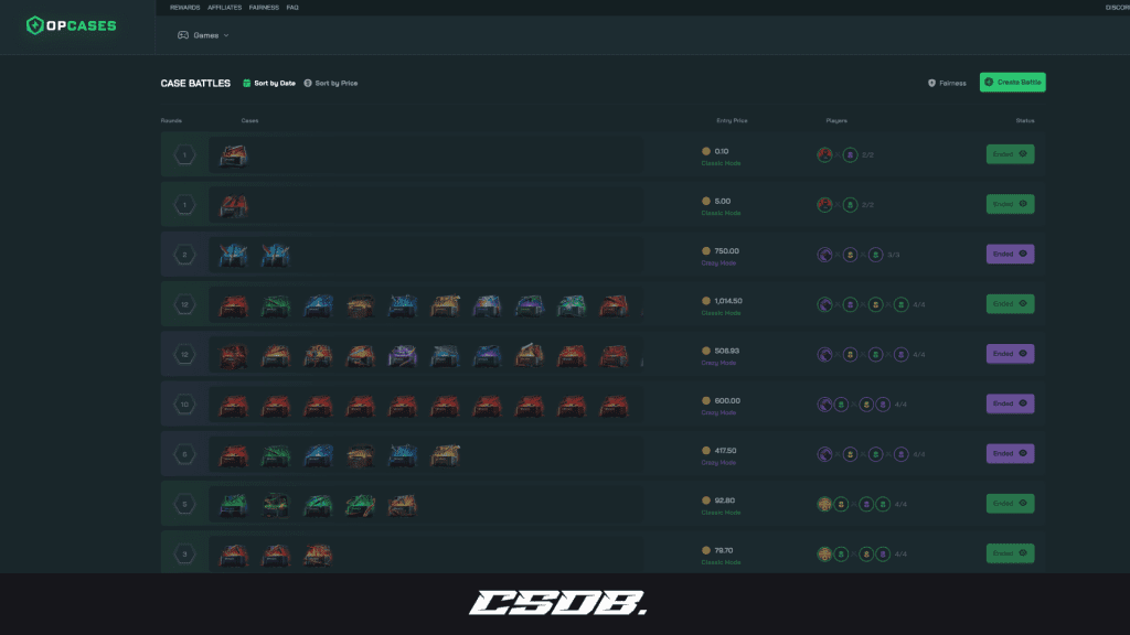 OPCases Case Battles